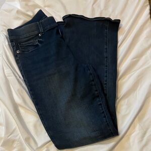 Cosmic Blue Dark Blue Women's Pull-On Jeans